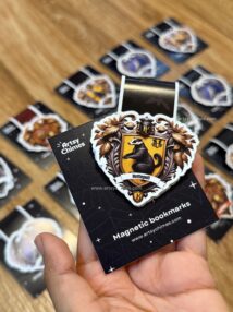 Hufflepuff Magnetic Bookmark