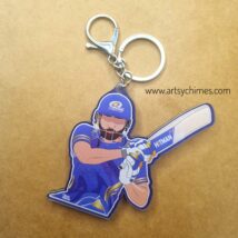 Rohit Sharma Pull shot Keychain