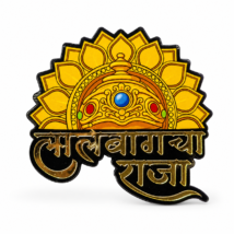 Lalbaug cha Raja Brooch Pin