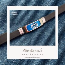 Blue Premium Stainless Steel Bracelet - Mens